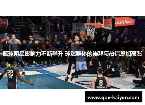 篮球明星影响力不断攀升 球迷群体的崇拜与热情愈加高涨
